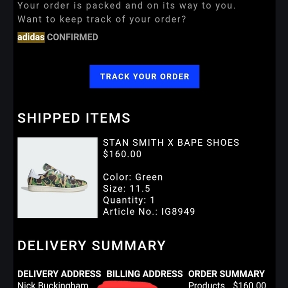 AUTHENTIC Bape x Stan Smith 30th Anniversary - Picture 3 of 6